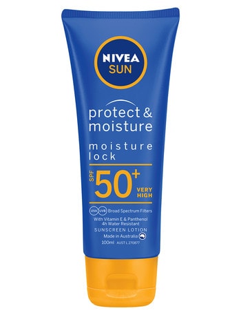 Nivea Protect & Moisture Sunscreen Lotion SPF50, 100ml product photo