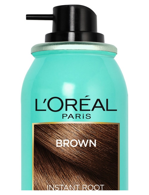 L'Oreal Paris Magic Retouch Temporary Root Concealer Spray, Brown product photo View 03 L