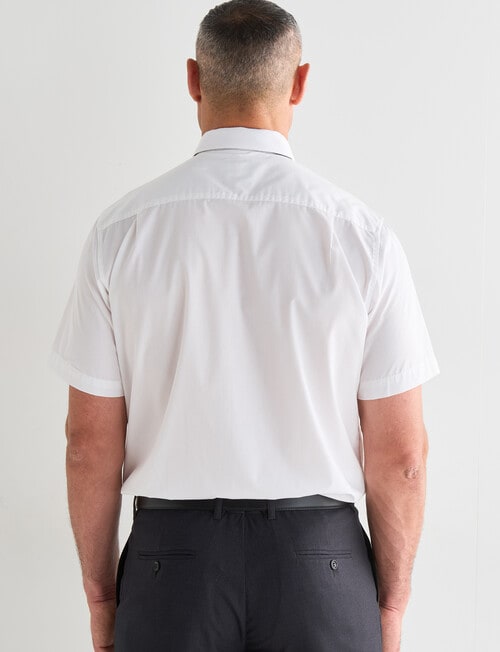 Chisel Essential Short Sleeve Shirt, White product photo View 02 L