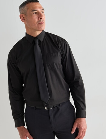 Chisel King Essential Long-Sleeve Shirt, Black product photo