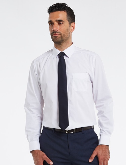 Chisel Essential Long-Sleeve Shirt, White product photo