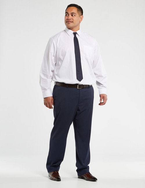 Chisel King Essential Long-Sleeve Shirt, White product photo View 03 L