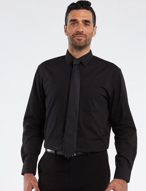 Chisel Essential Long-Sleeve Shirt, Black product photo