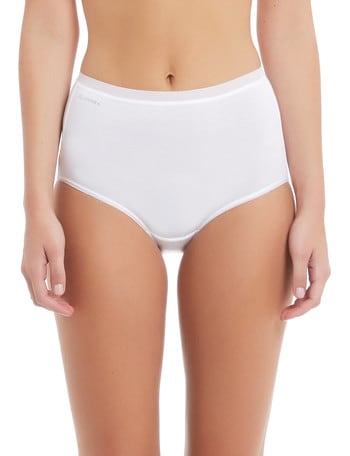 Jockey Woman Everyday Comfort Bamboo Full Brief, White product photo