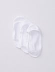 Simon De Winter Sockette, 3-Pack, Super Smooth White product photo