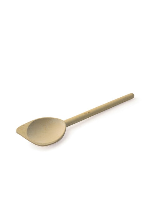 Euroline French Wood Angled Spoon, 30cm product photo