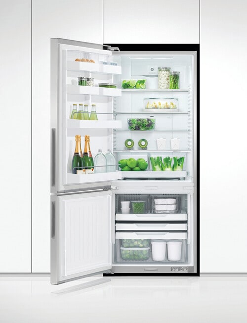 Fisher & Paykel 413L ActiveSmart Freestanding Fridge Freezer, RF442BLPX6 product photo View 04 L