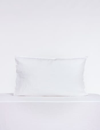 Domani Toscana King Pillowcase, White product photo