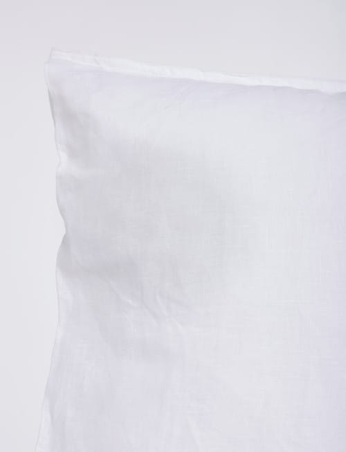 Domani Toscana King Pillowcase, White product photo View 02 L