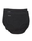 Jockey Woman Comfort Classic Full Brief 2-Pack Black product photo View 04 S