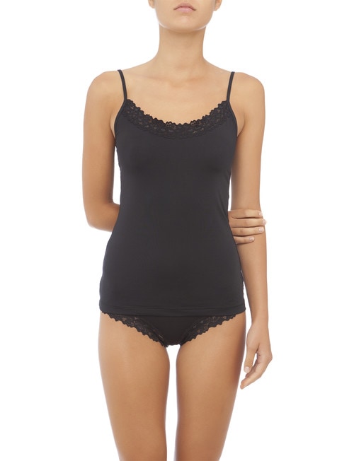 Jockey Woman Parisienne Classic Cheeky Brief, Black product photo View 03 L