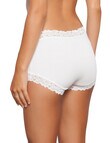 Jockey Woman Parisienne Cotton Full Brief, White product photo View 02 S