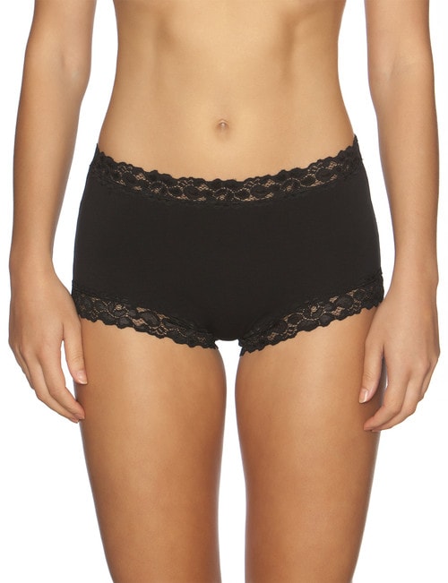 Jockey Woman Parisienne Cotton Full Brief, Black product photo