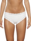 Jockey Woman Parisienne Cotton Bikini, White product photo