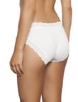 Jockey Woman Parisienne Cotton Bikini, White product photo View 02 S