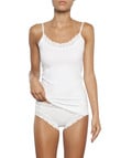 Jockey Woman Parisienne Cotton Bikini, White product photo View 03 S