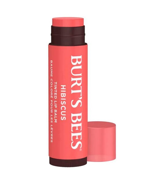 Burts Bees Tinted Lip Balm Hibiscus, 4.25g product photo View 02 L