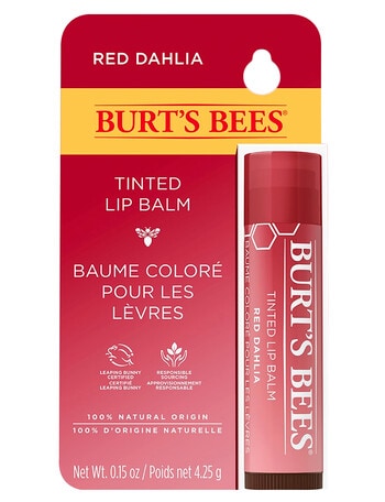 Burts Bees Tinted Lip Balm, Red Dahlia product photo