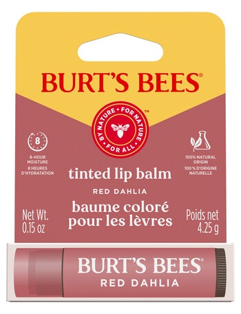 Burts Bees Tinted Lip Balm Red Dahlia, 4.25g product photo