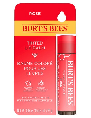 Burts Bees Tinted Lip Balm, Rose product photo