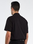 Chisel Essential Short-Sleeve Shirt, Black product photo View 02 S