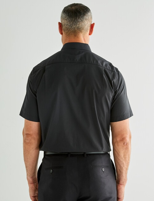 Chisel King Essential Short-Sleeve Shirt, Black product photo View 02 L