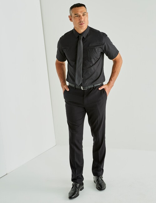 Chisel King Essential Short-Sleeve Shirt, Black product photo View 03 L