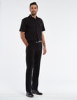 Chisel Essential Short-Sleeve Shirt, Black product photo View 03 S