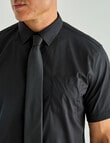 Chisel Essential Short Sleeve Shirt, Black product photo View 04 S