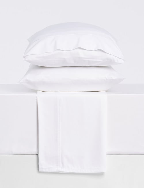 Sheridan Tencel Cotton Sheet Set, White product photo
