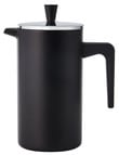 Cinemon Barista Stainless Steel Double Wall Coffee Press, 6 Cup, Matte Black product photo