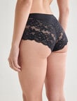Lyric Boyleg Bandeau Lace, Black product photo View 02 S