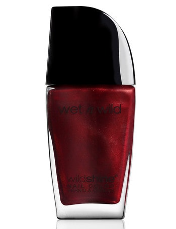 wet n wild Shine Nail Colour, Burgundy Frost product photo