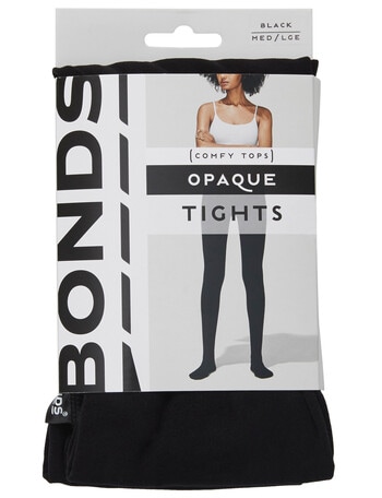 Bonds Opaque Tight 70D, Black product photo