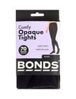 Bonds Opaque Tight 70D, Black, L-XL product photo