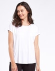 Bodycode Boxy Tee, White product photo