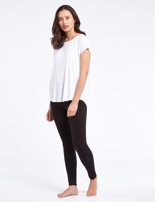 Bodycode Boxy Tee, White product photo View 03 L