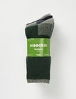 Outdoor Collection Standout Cushioned Work Sock, 3-Pack product photo View 02 S