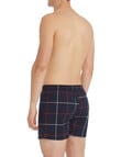 Mitch Dowd George Check Stretch Boxer, Navy product photo View 02 S