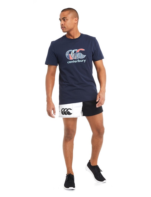 Canterbury Twill Harlequin Short, Black product photo View 03 L