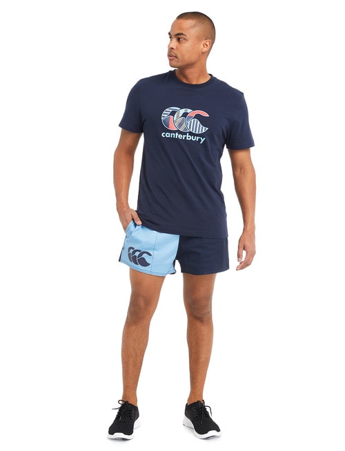 Canterbury Twill Harlequin Short, Light Blue product photo View 03 L