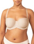 Triumph Beautiful Silhouette Strapless Bra, Nude, B-G product photo View 02 S