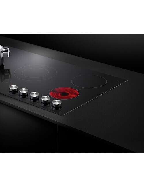 Fisher & Paykel Ceramic Glass Cooktop, Black, CE905CBX2 product photo View 03 L