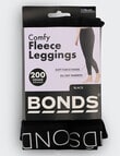Bonds Fleecy Legging 200D, Black product photo