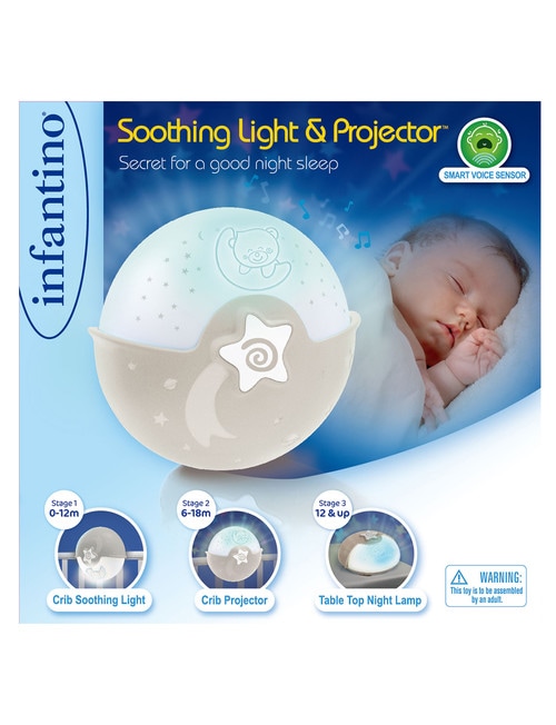 Infantino Soothing Light & Projector, Ecru product photo View 02 L