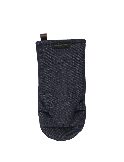 Capital Kitchen Shoreditch Denim Oven Mitt product photo