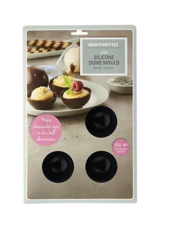Soffritto Pro Bake Silicone Dome Mould, 6cm product photo