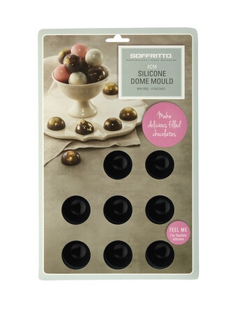 Soffritto Pro Bake Silicone Dome Mould, 4cm product photo