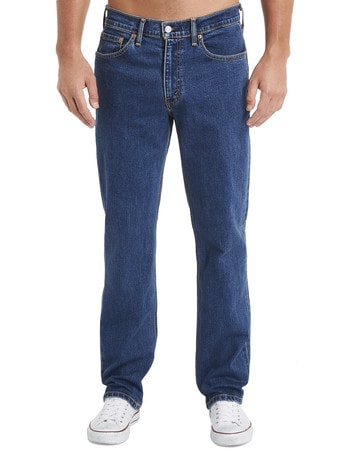 Levis 516 Regular Straight Jean, Dark Stonewash - Jeans