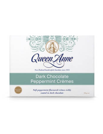 Queen Anne Dark Chocolate Peppermint Cremes, 200 g product photo